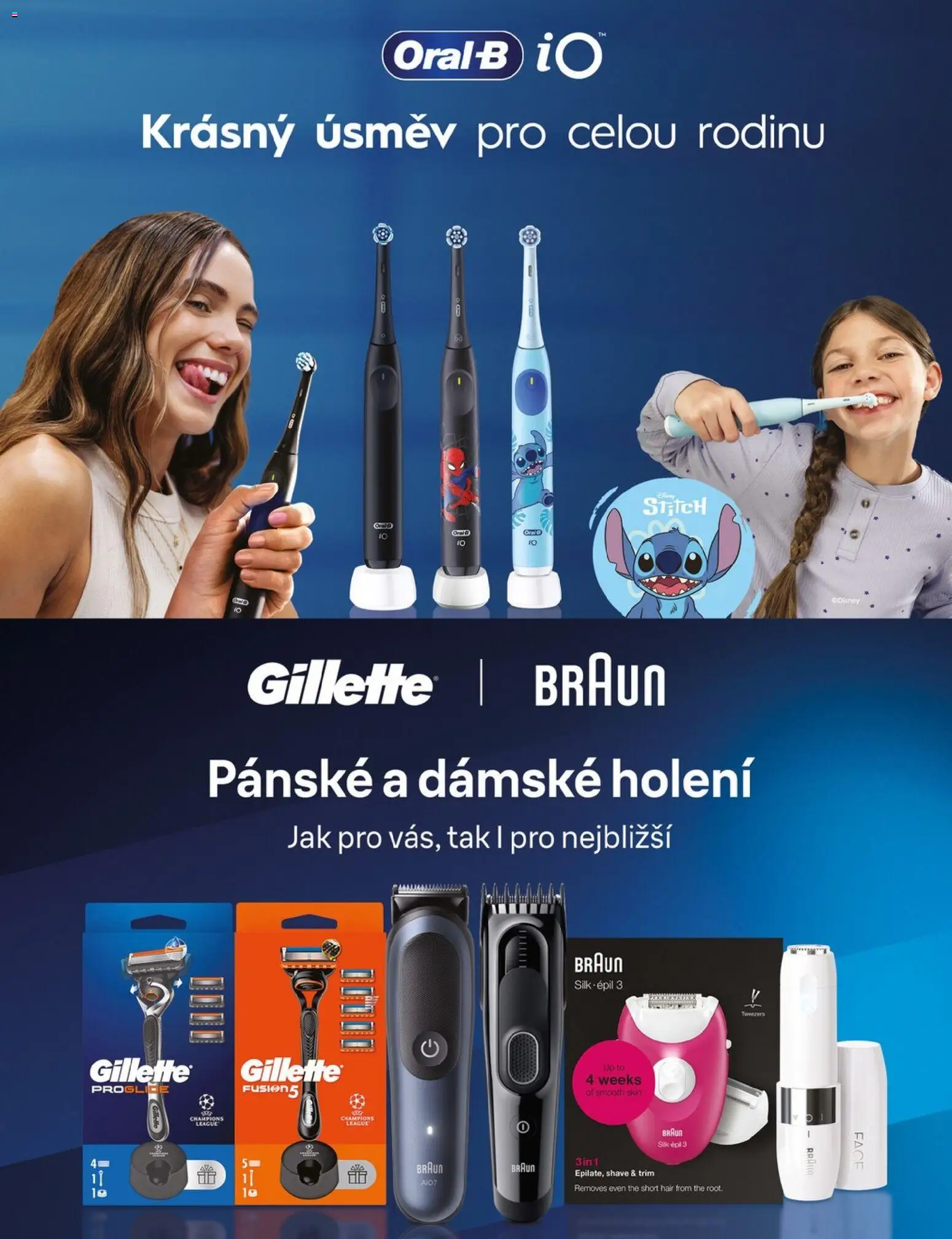 Rossmann magazín od 19.11.2025 | Strana: 2 | Produkty: Gillette Fusion5, Epilátor