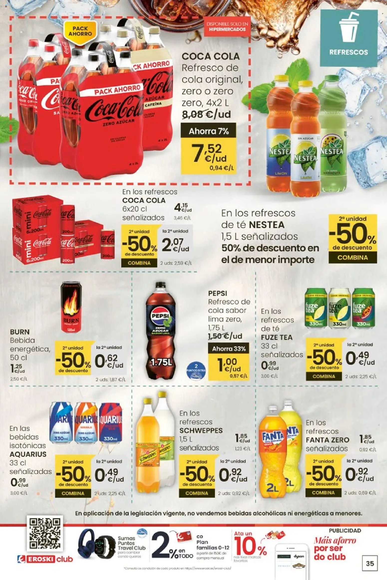 Eroski - Entroido do aforro │ válido desde el 29.01.2026 | Página: 35 | Productos: Lima, Té