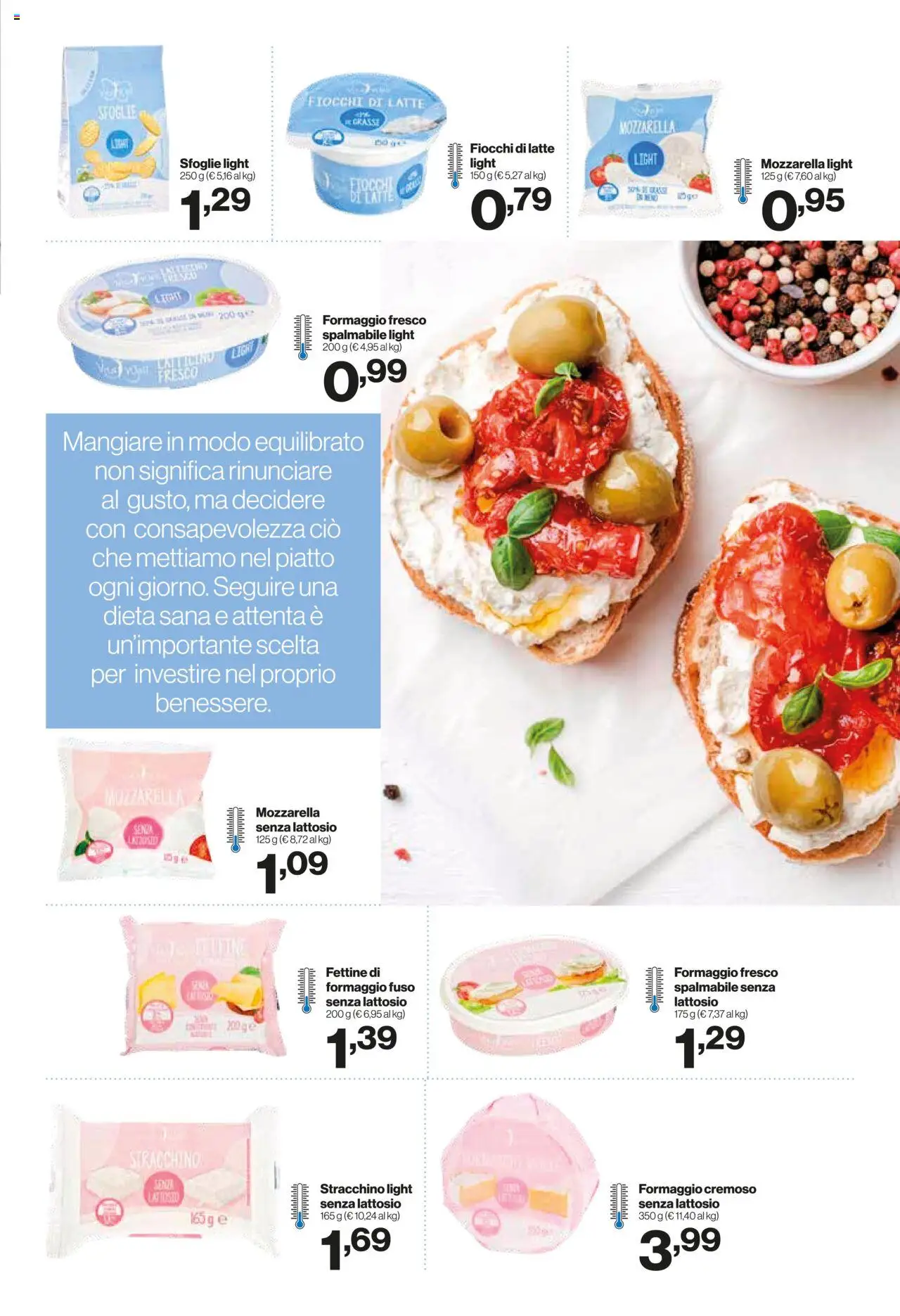 Volantino IN's del 13.08.2025 | Pagina: 5 | Prodotti: Fiocchi, Mozzarella, Formaggio, Piatto