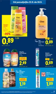 Lidl katalog | vrijedi od 22.09.2025 | Stranica: 25
