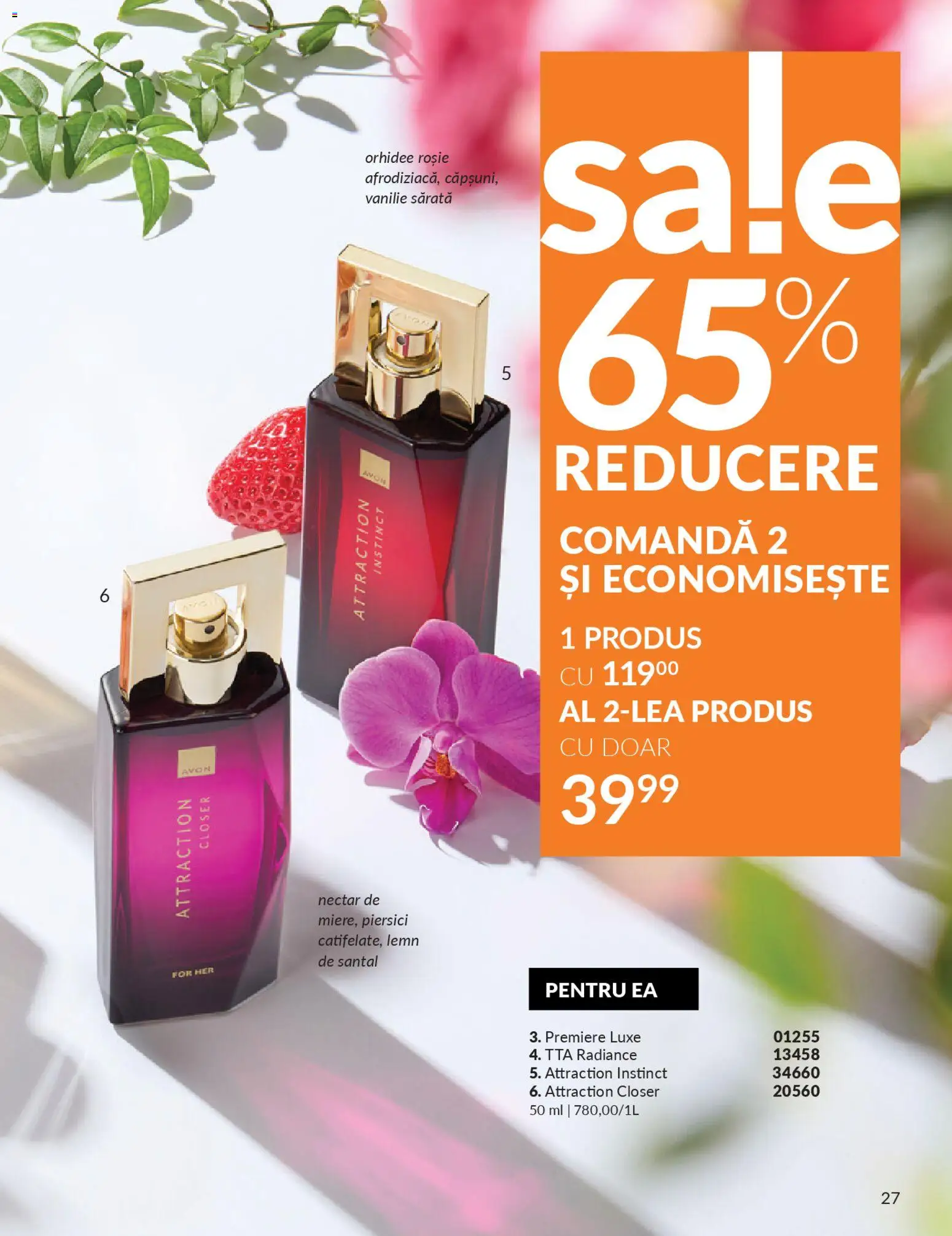 Noul catalog Avon – valabil de la 01.04.2026 | Pagină: 29 | Produse: Orhidee, Parfum