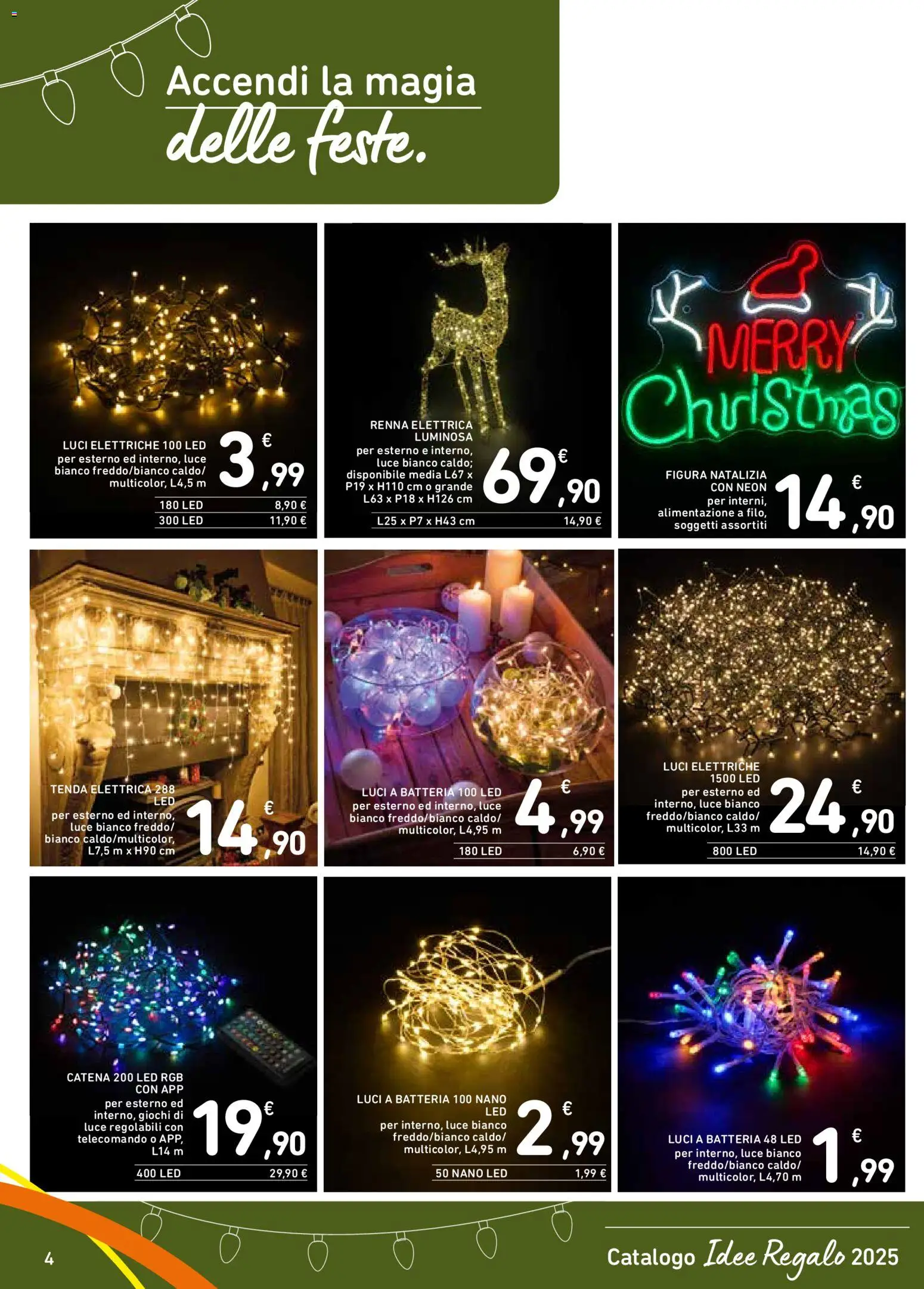 Volantino Spazio Conad del 14.11.2025 | Pagina: 4 | Prodotti: Telecomando, Tenda, Batteria