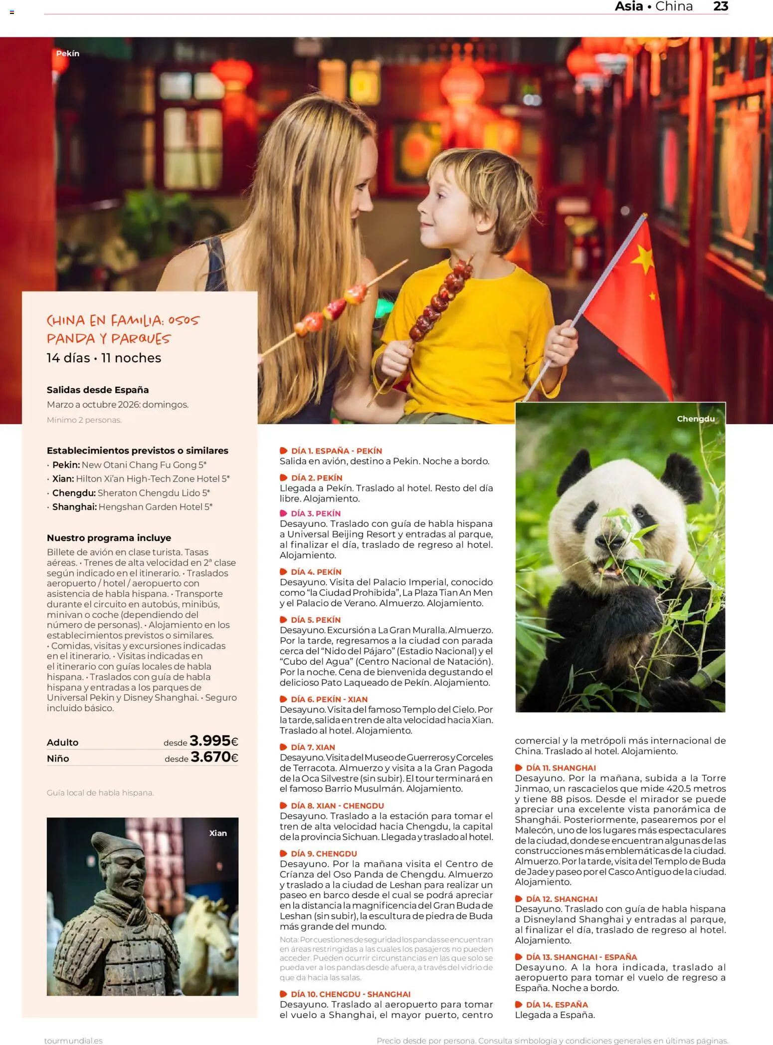 Viajes El Corte Inglés Especial familias │ válido desde el 28.04.2026 | Página: 23