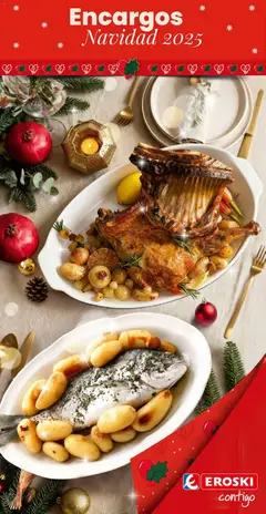 Vista previa Eroski - Encargos Navidad 2025 válido desde el 24.11.2025
