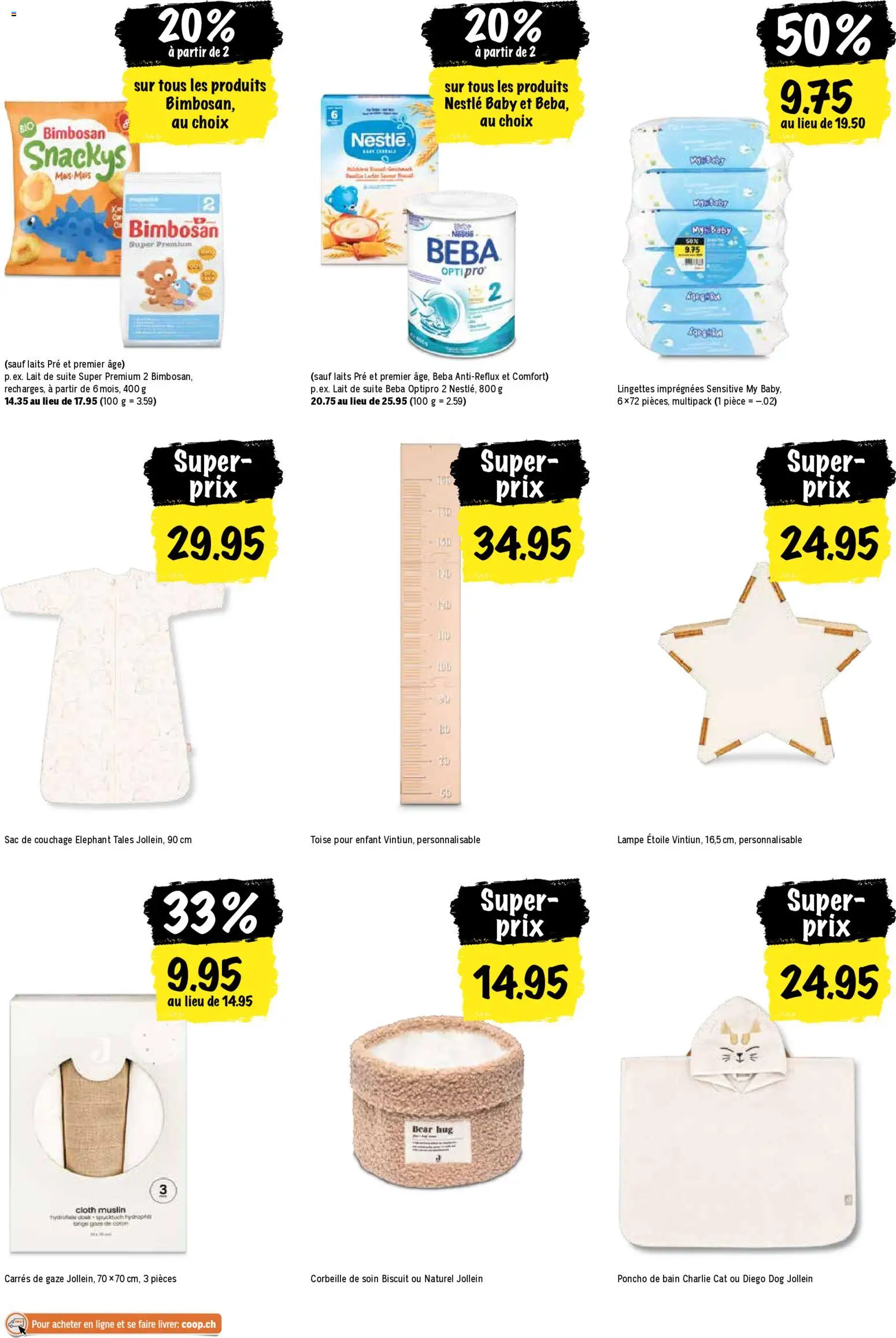 Coop - Les actions de la semaine – gültig ab 06.11.2025 | Seite: 27 | Produkte: Lampe, Poncho