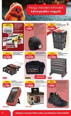 Auchan - Karácsonyi ajándék ajánlataink - amely érvényes a következő dátumtól: 13.11.2025 | Oldal: 6
