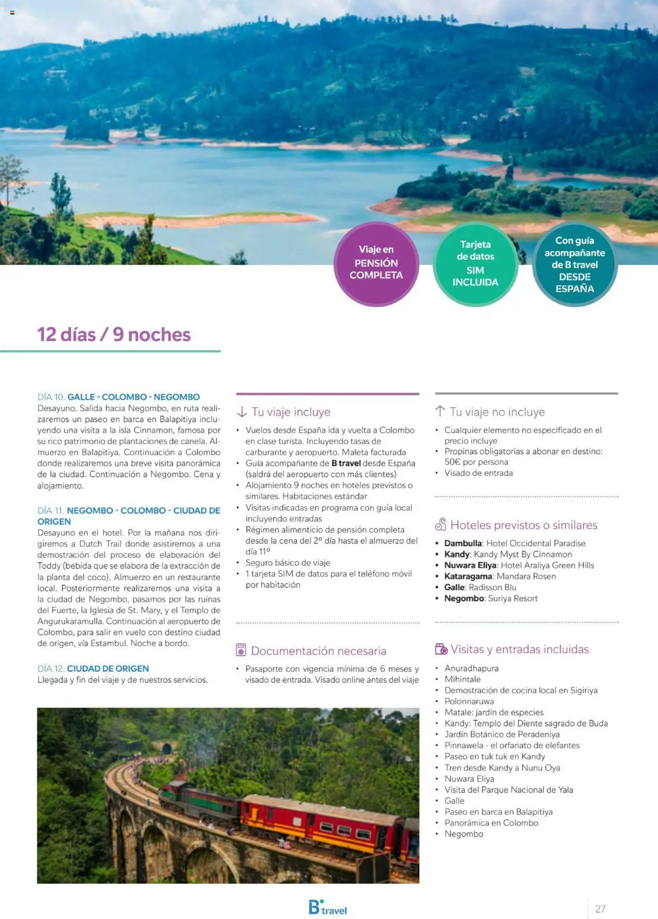 B the travel brand Viajeros Expertos Internacional 2026 │ válido desde el 03.10.2025 | Página: 27 | Productos: Maleta, Teléfono, Cocina