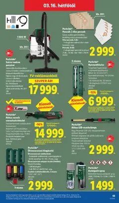 Lidl akciós újság - amely érvényes a következő dátumtól: 12.03.2026 | Oldal: 53