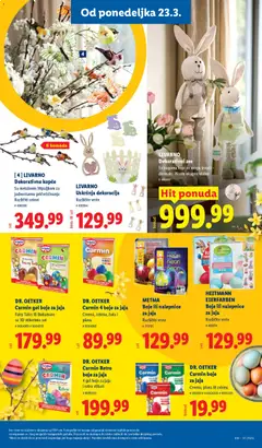 DR. OETKER Carmin gel boje za jaja, Fairy Tales ili Bubamare sa 3D stikerima set - pregled Lidl kataloga - važi od 19.03.2026 | Strana: 75 | Proizvode: Dr. Oetker, Jaja