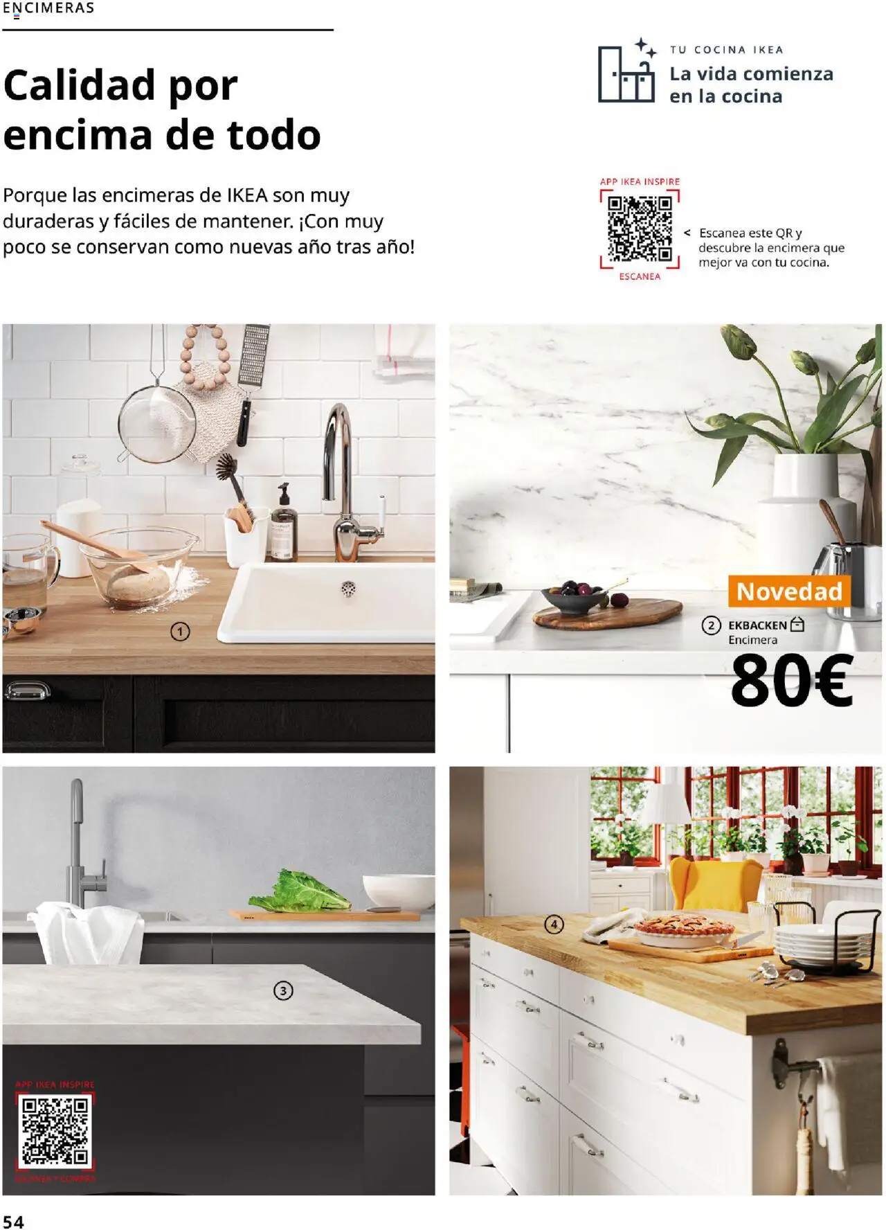 Catálogo IKEA Cocinas │ válido desde el 01.09.2025 | Página: 54 | Productos: Cocina