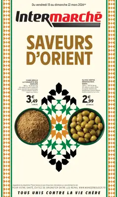 Intermarché - Prévisualisation de Intermarché - Saveurs d'orient valide à partir de 13.03.2026