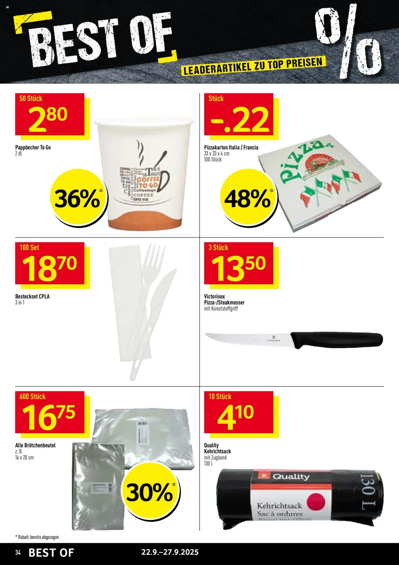Prodega Aktionen – gültig ab 22.09.2025 | Seite: 34 | Produkte: Top