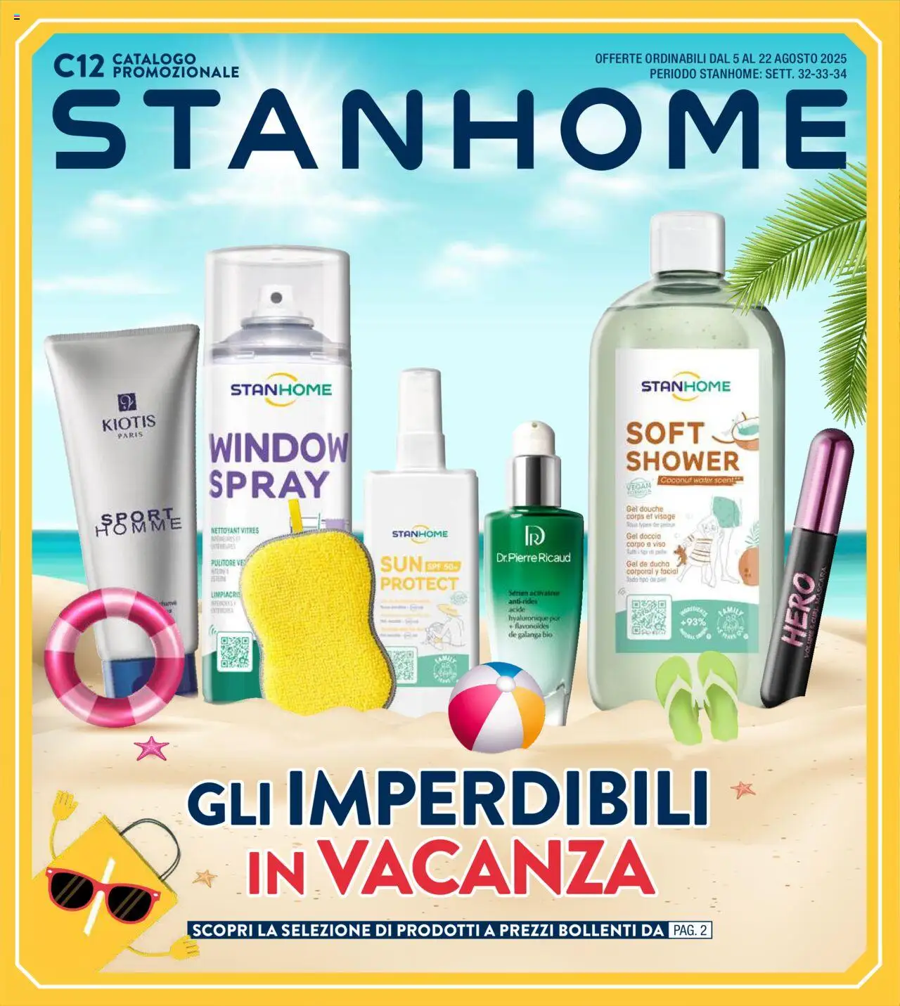 Volantino Stanhome del 05.08.2025 | Pagina: 1 | Prodotti: Mascara, Doccia
