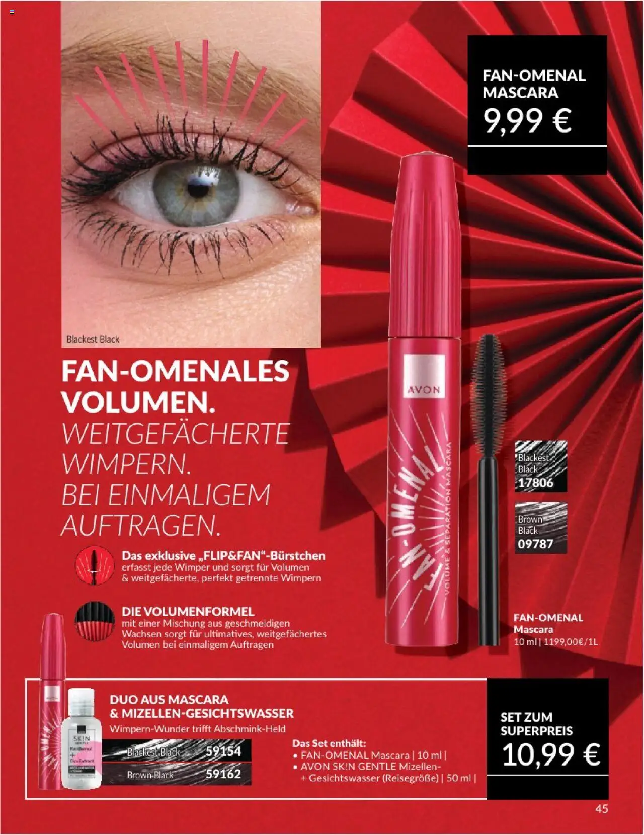 AVON Katalog August 2025 - gültig ab dem 01.08.2025 | Seite: 47 | Produkte: Mascara