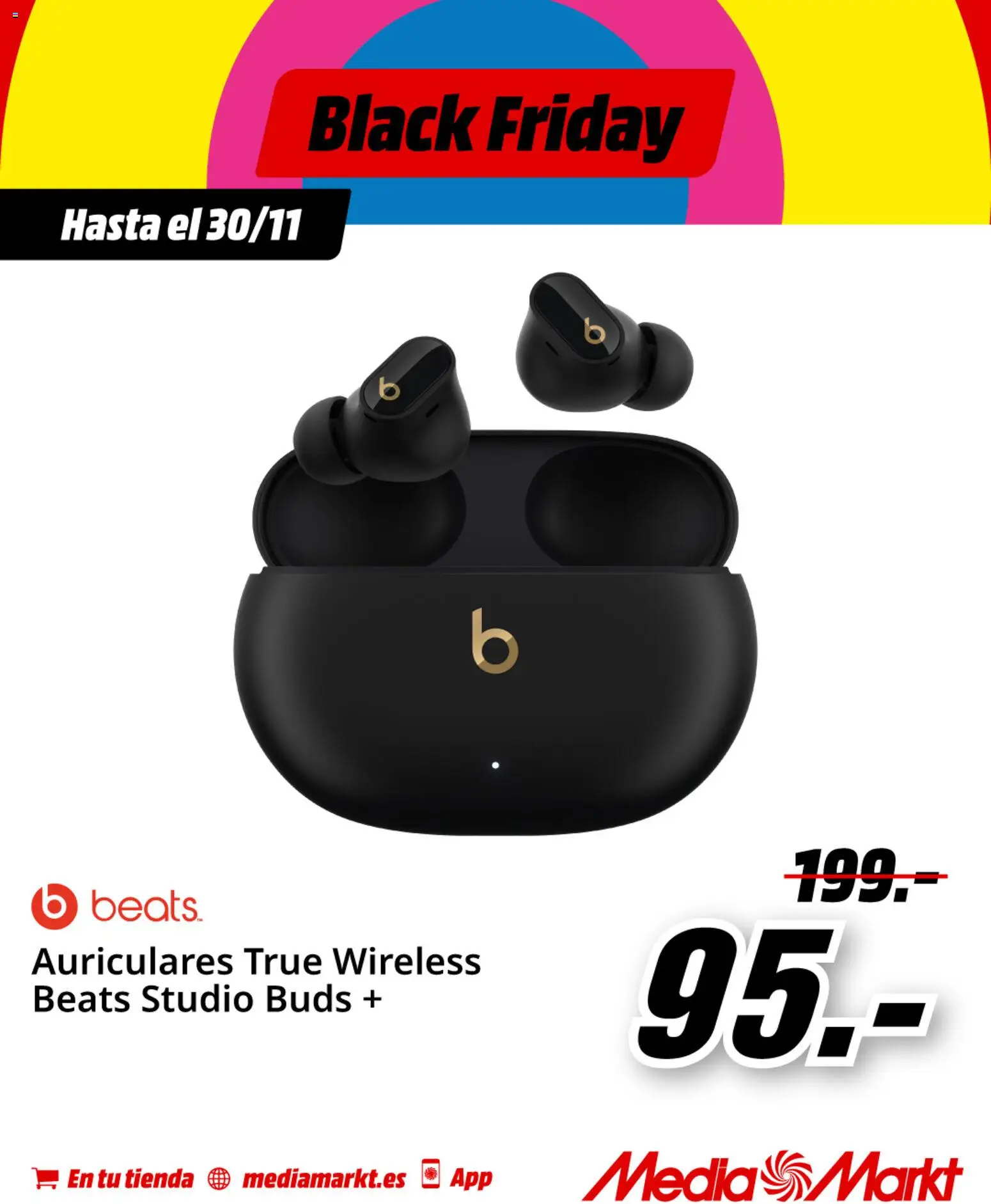 Media Markt Black Friday │ válido desde el 25.11.2025 | Página: 1 | Productos: Auriculares