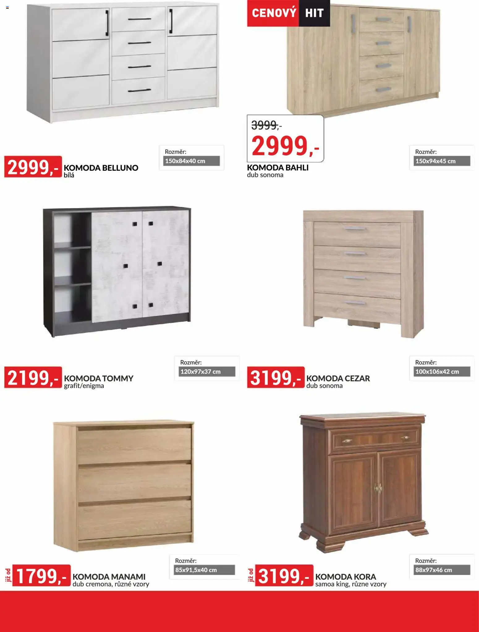 BAUMAX leták - Zařiďte si bydlení podle sebe od 01.03.2026 | Strana: 48 | Produkty: Komoda