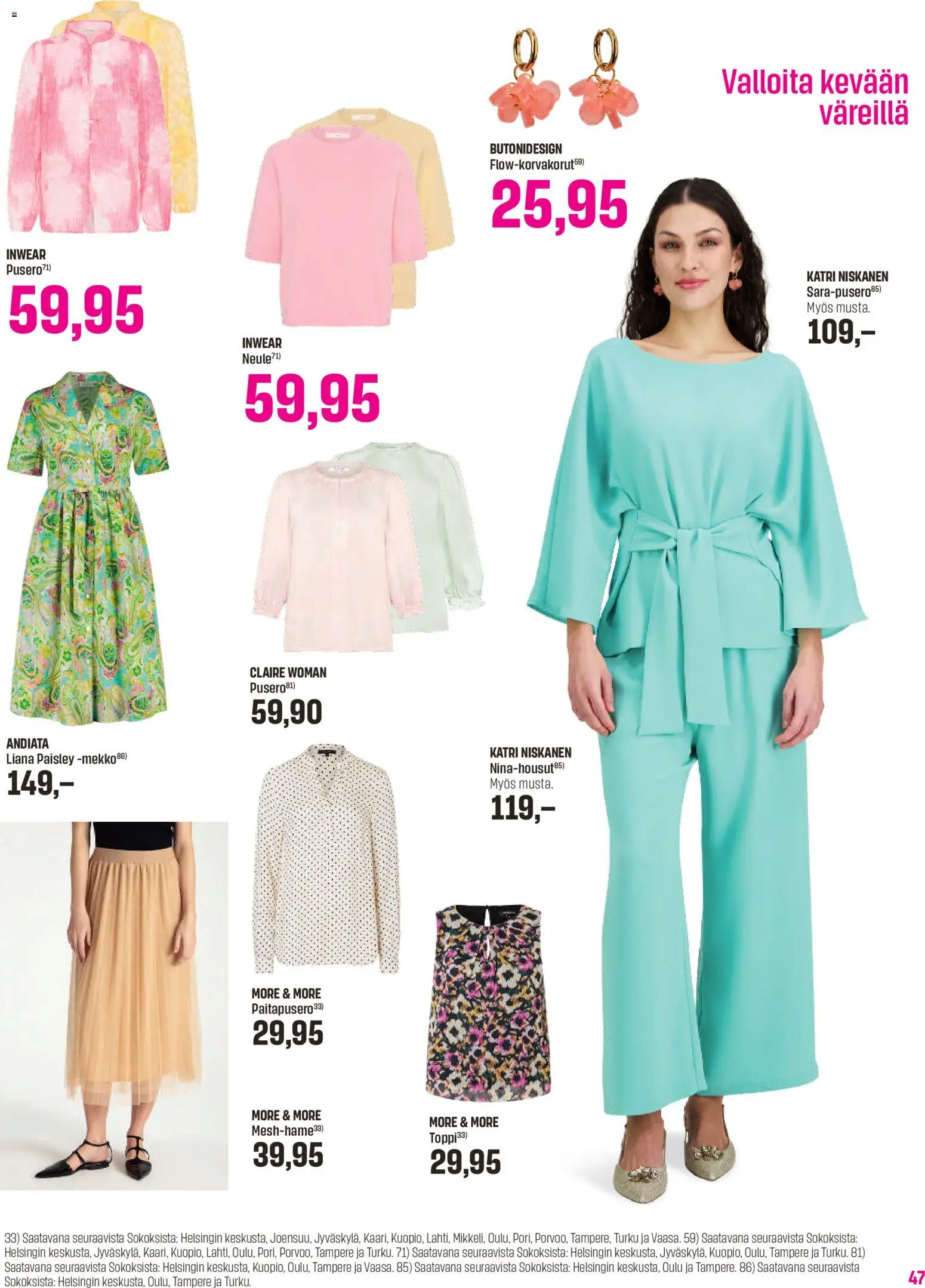 Sokos tarjoukset - Emotion 3plus1 – voimassa 25.03.2026 alkaen | Sivu: 47 | Tuotteet: Mekko