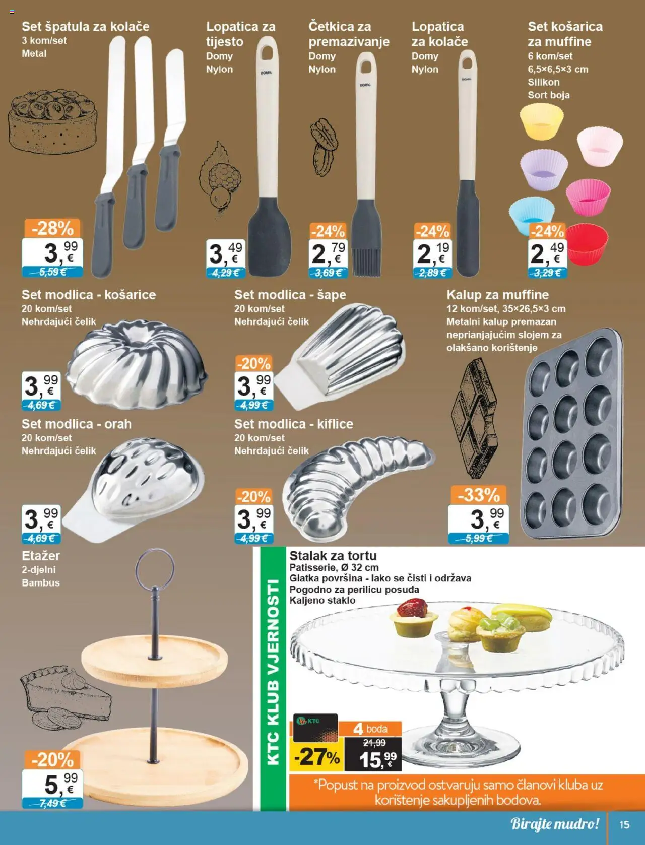 KTC katalog | vrijedi od 22.10.2025 | Stranica: 15 | Proizvodi: Kiflice, Lopatica, Orah