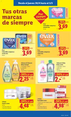 Vista previa Johnson & Johnson Baby champú, 2 variedades: clásico o camomila. 750 ml válido desde el 27.04.2026 | Página: 41