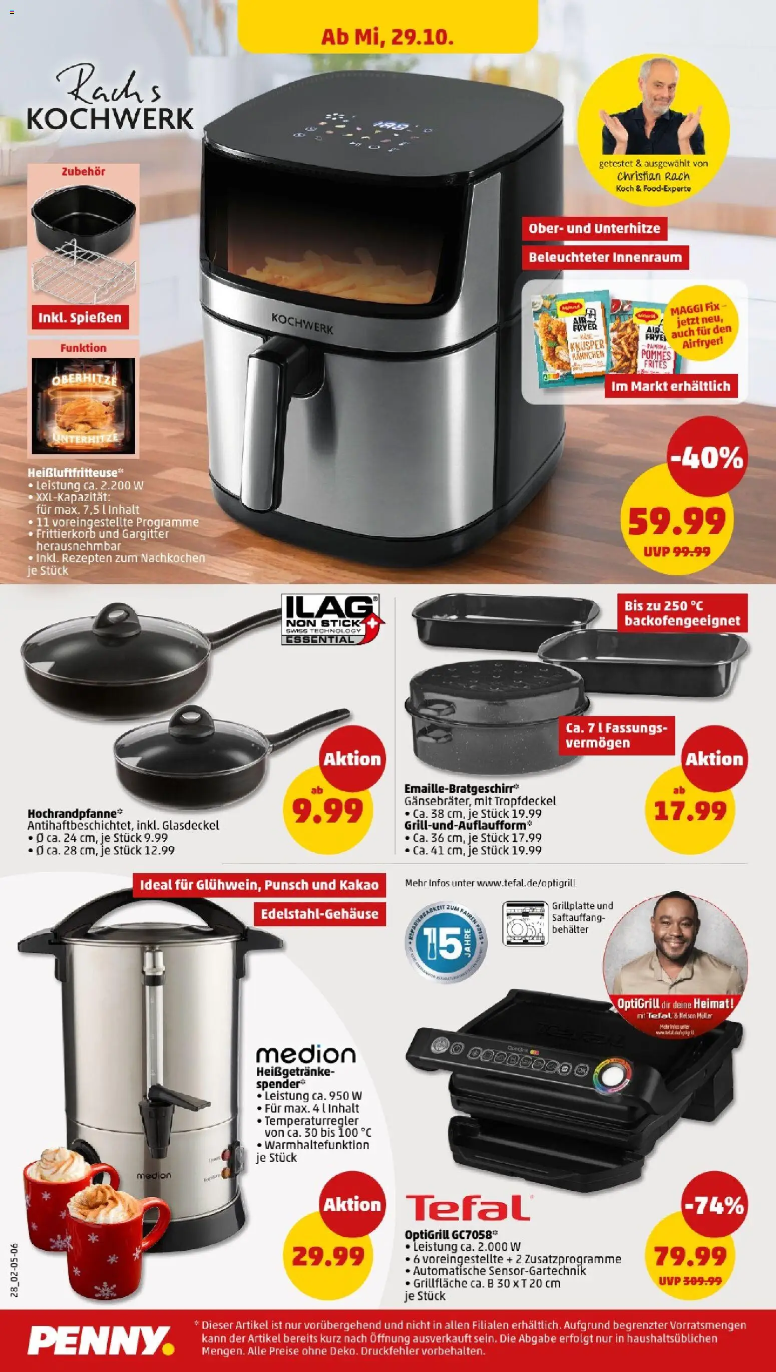 Penny - Saarland – gültig ab 27.10.2025 | Seite: 30 | Produkte: Hahnchen, Maggi, Pommes, Maggi fix