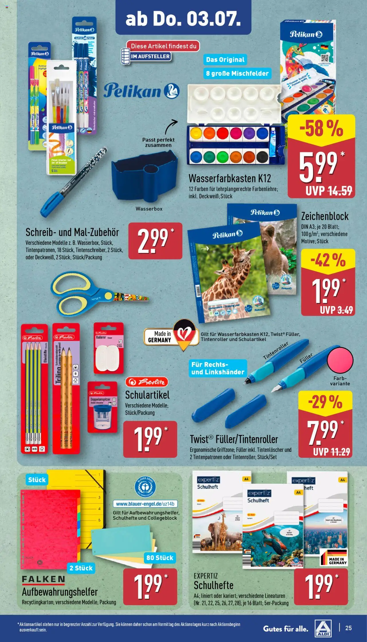 Aldi Prospekt 	 - gültig ab dem 30.06.2025 | Seite: 29 | Produkte: Joghurt, Baguette, Grunlander, Knoblauch