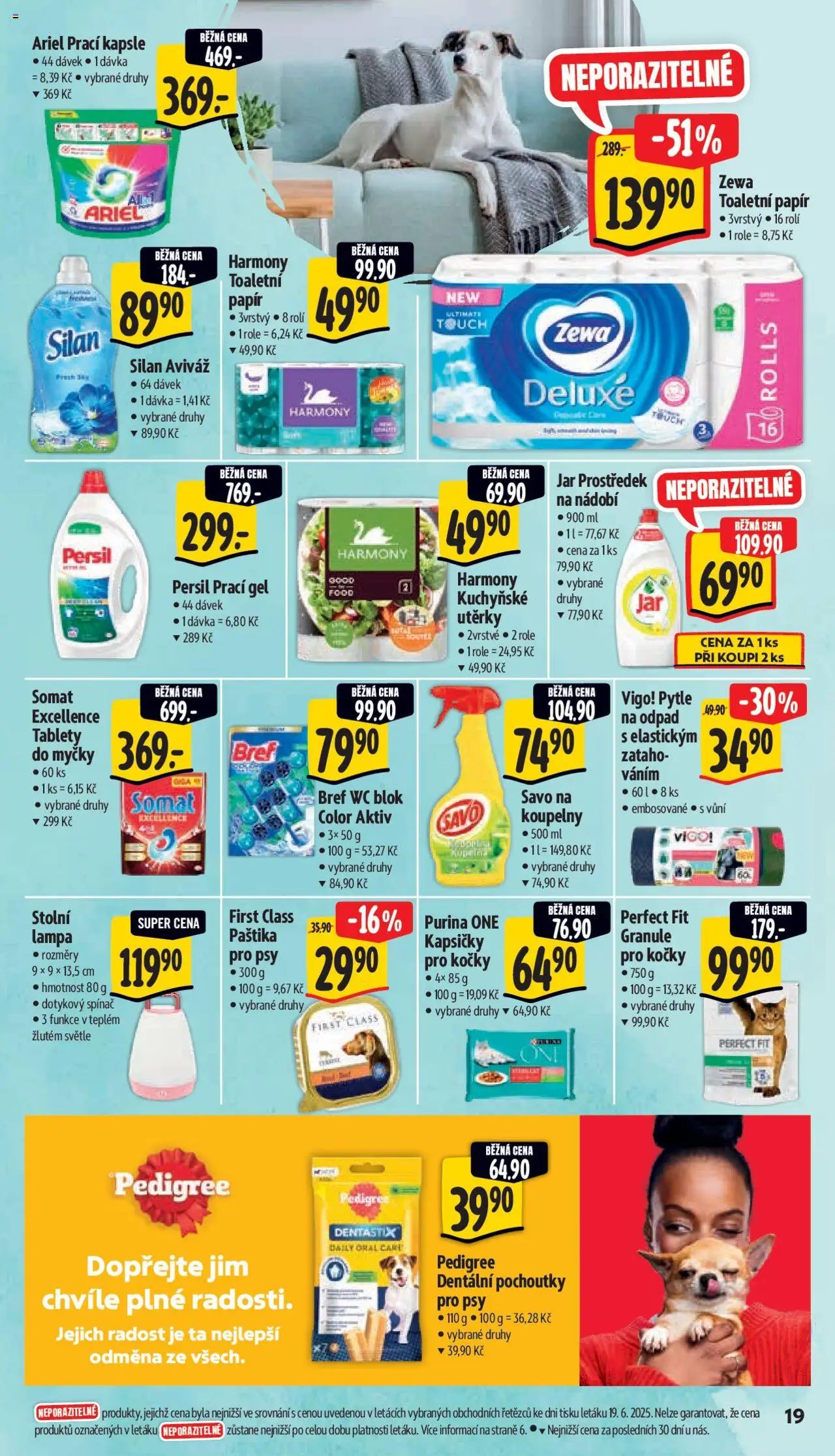 Albert leták - Supermarket od 25.06.2025 | Strana: 28 | Produkty: Blok, Granule pro kočky, Lampa, Persil