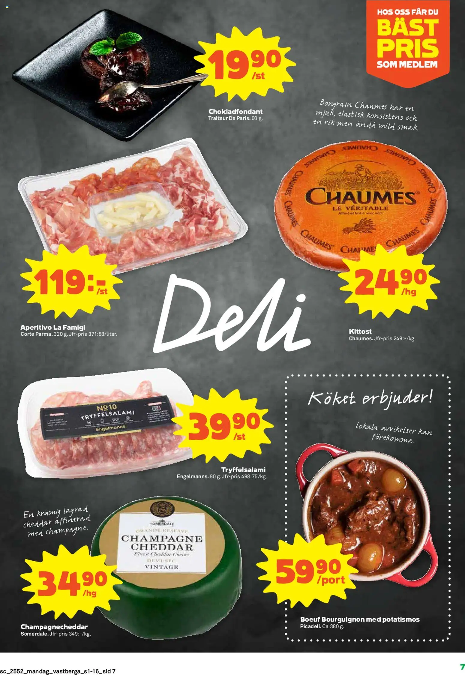 Jem & Fix reklamblad aktuell från 29.12.2025 | Sida: 7 | Produkter: Cheddar, Champagne