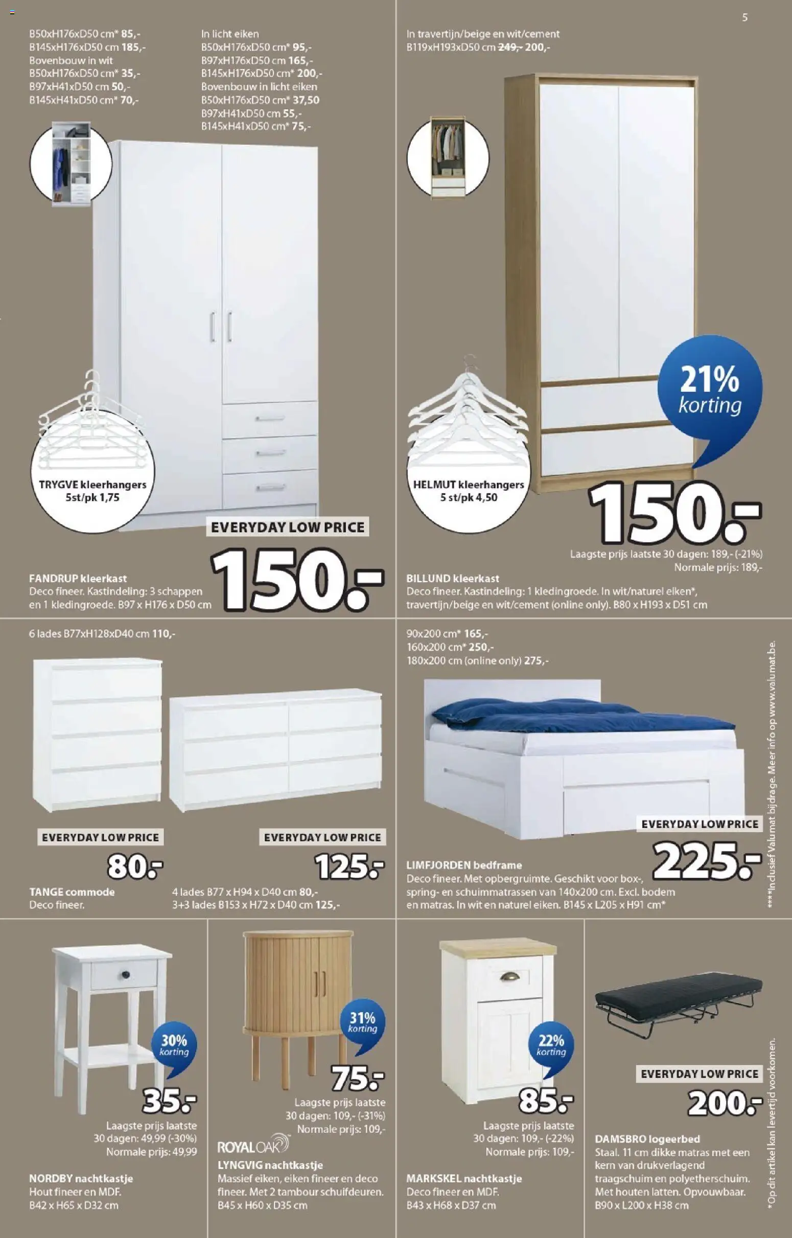 {H1} | Pagina: 5 | Producten: Matras, Nachtkastje, Box, Kan