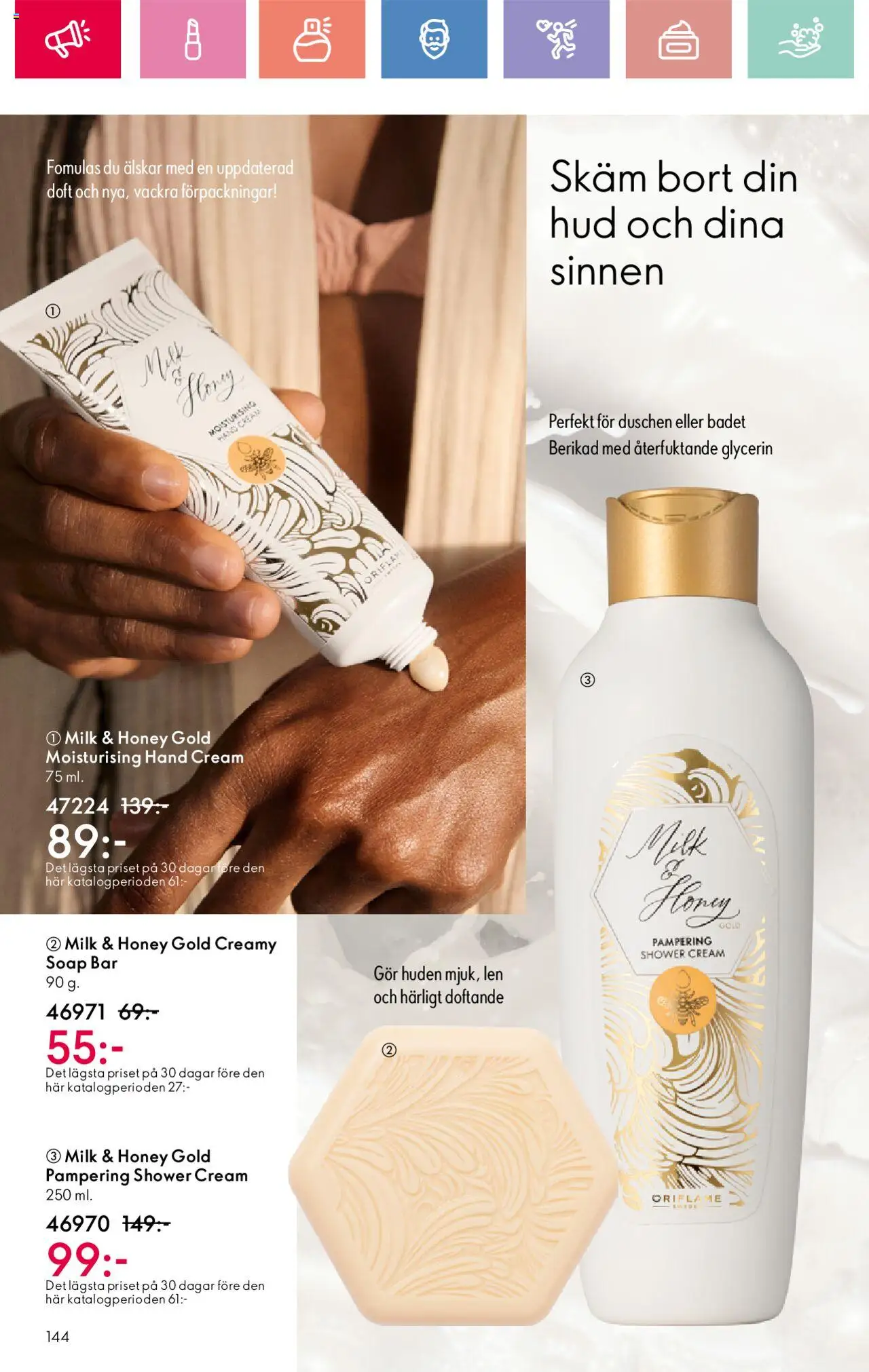 Oriflame reklamblad aktuell från 01.06.2025 | Sida: 144 | Produkter: Doft