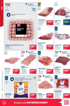 Náhled letáku Makro leták - Gastronomie od 08.10.2025 | Strana: 6 | Produkty: Hovězí zadní, Vepřový bok, Hovězí roštěná, Váleček