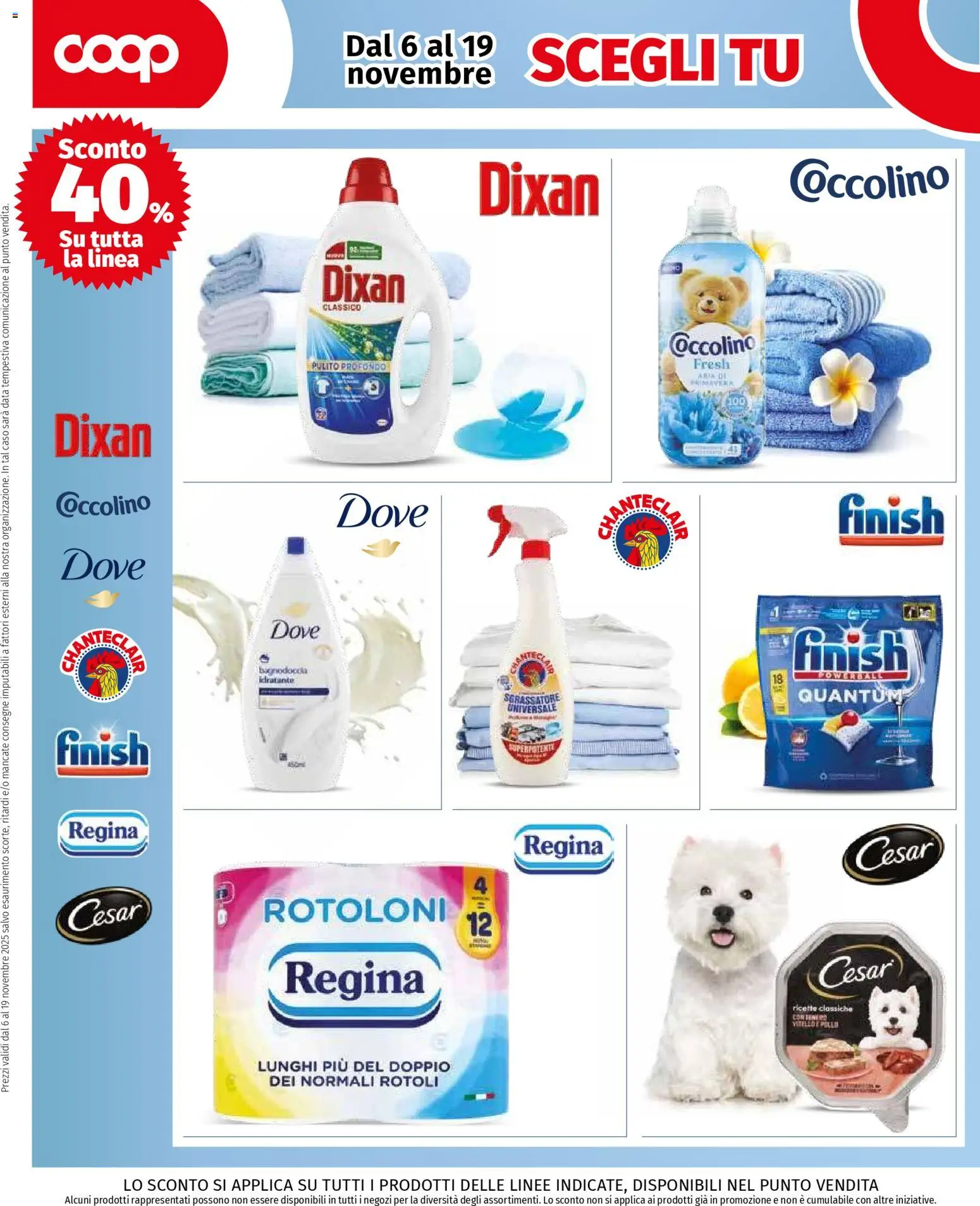 Volantino COOP del 06.11.2025 | Pagina: 4 | Prodotti: Sgrassatore, Data