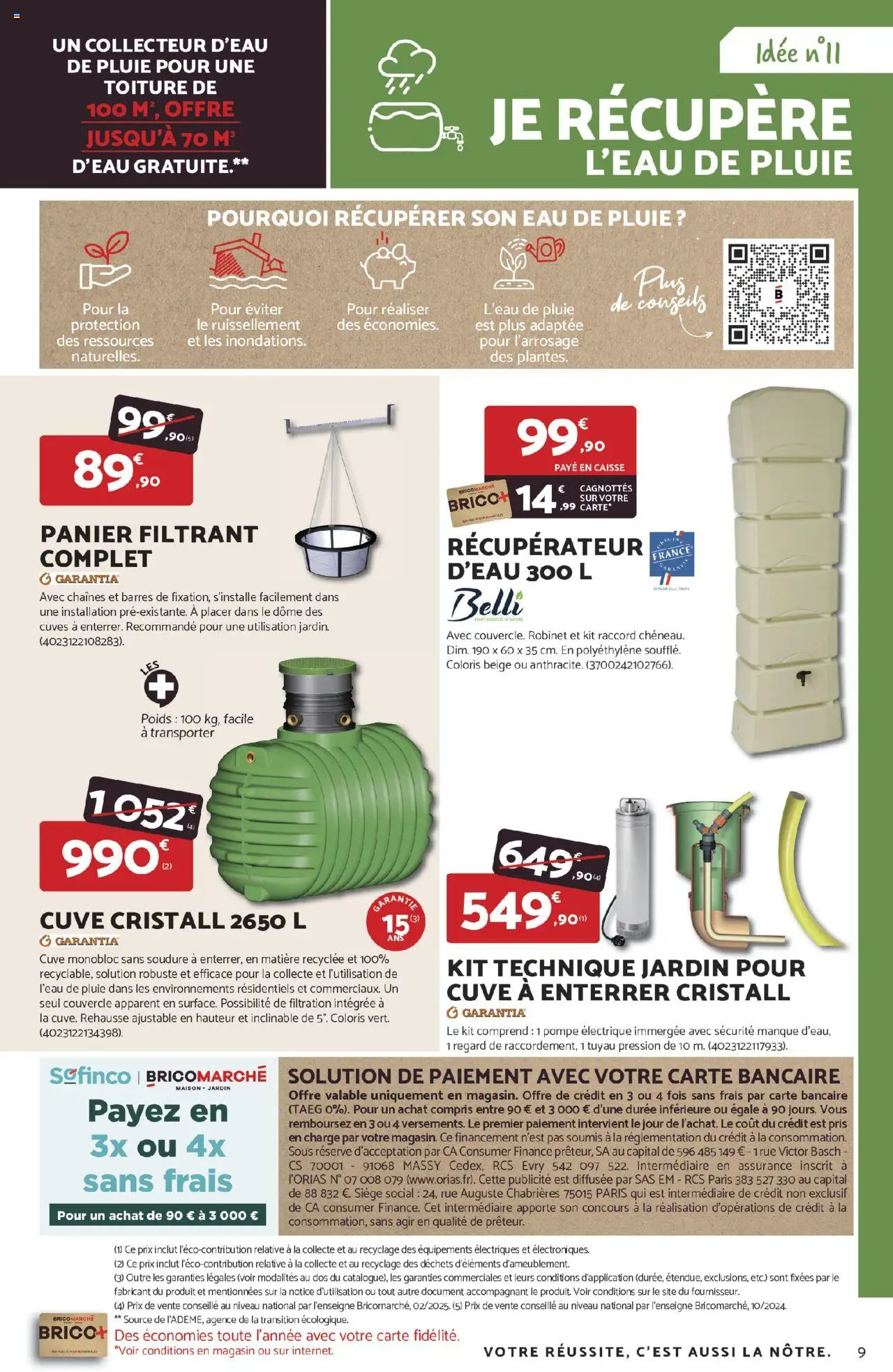  | Page: 9 | Produits: Robinet, Poids, Tuyau, Panier