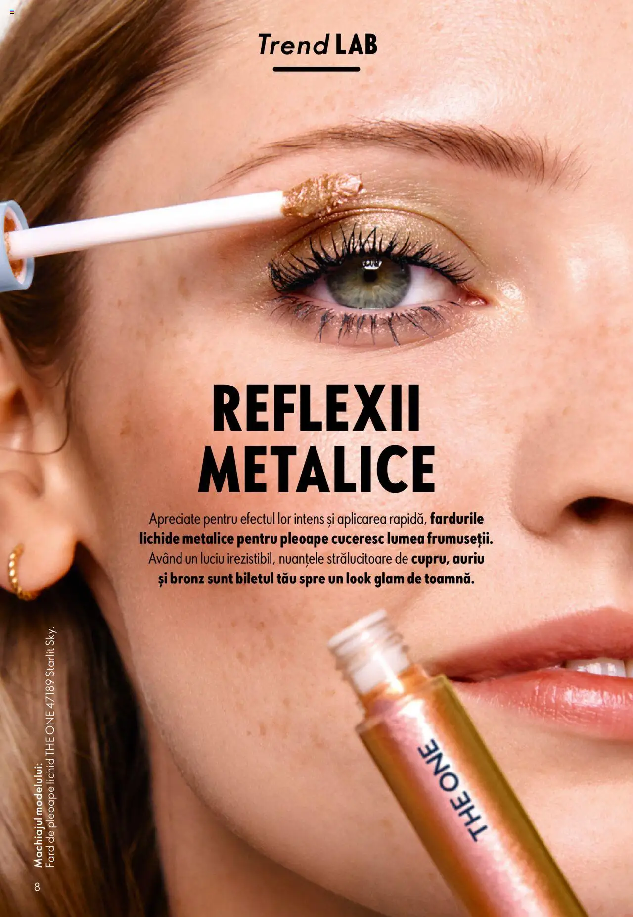 Oriflame catalog 13 2025 – valabil de la 10.09.2025 | Pagină: 8 | Produse: Fard de pleoape