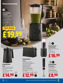 Preview of Lidl - Lidl Weekly valid from 12.02.2026 | Page: 20 | Products: Kitchen, Smoothie, Kettle, Toaster