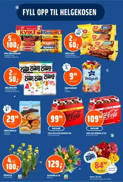 Forhåndsvisning av Coop Obs kundeavis gyldig fra 23.02.2026 | Side: 13 | Produkter: Paprika, Kjeks, Smågodt, Молочник