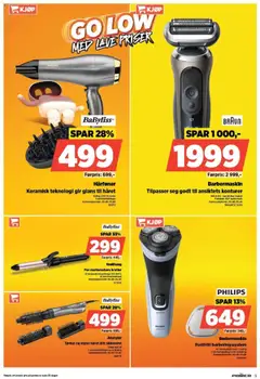 Forhåndsvisning av Power kundeavis gyldig fra 20.10.2025 | Side: 9 | Produkter: Barbermaskin, Суміш дитяча, Krølltang, Hårføner