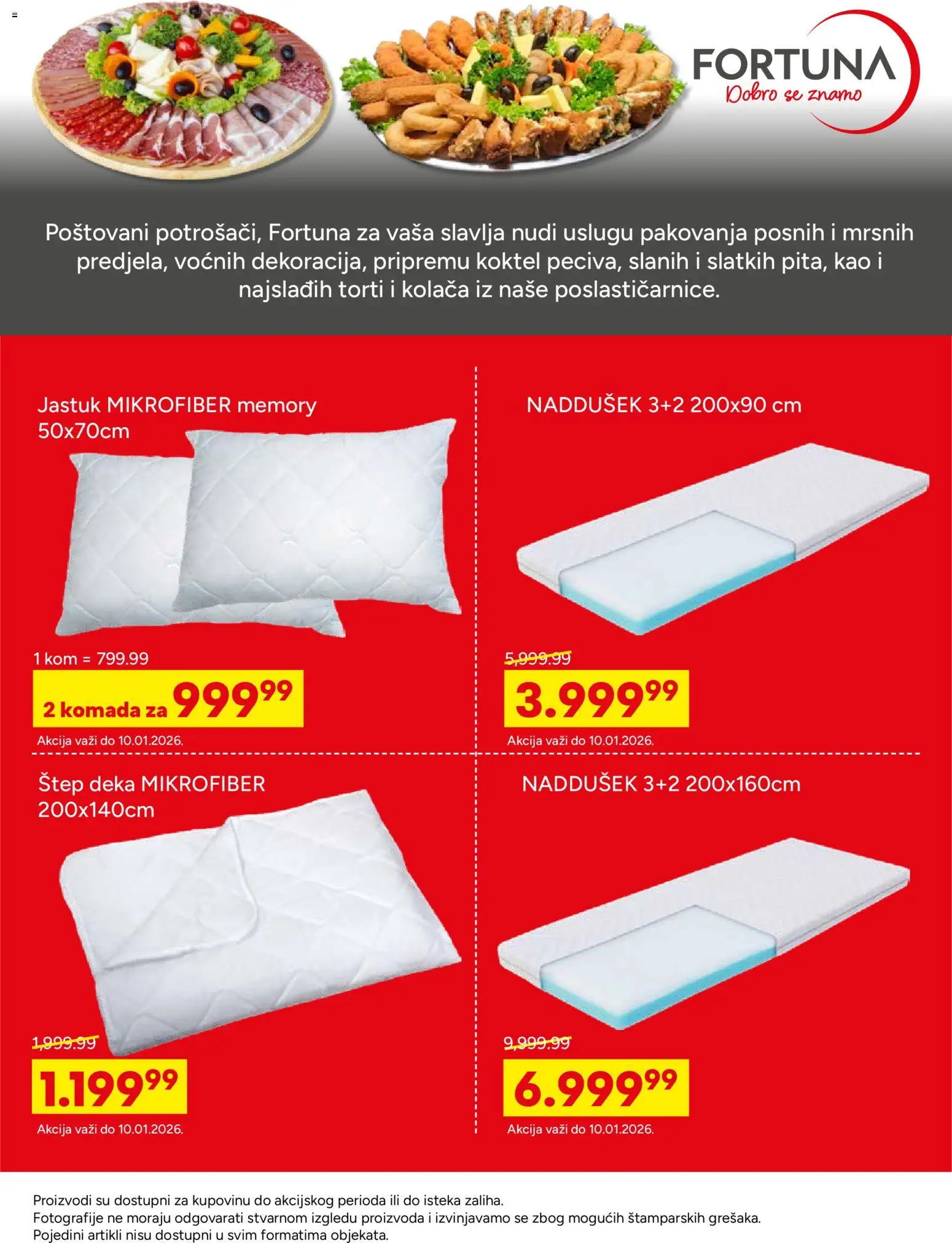 Fortuna Market katalog - važi od 12.12.2025 | Strana: 16 | Proizvode: Jastuk