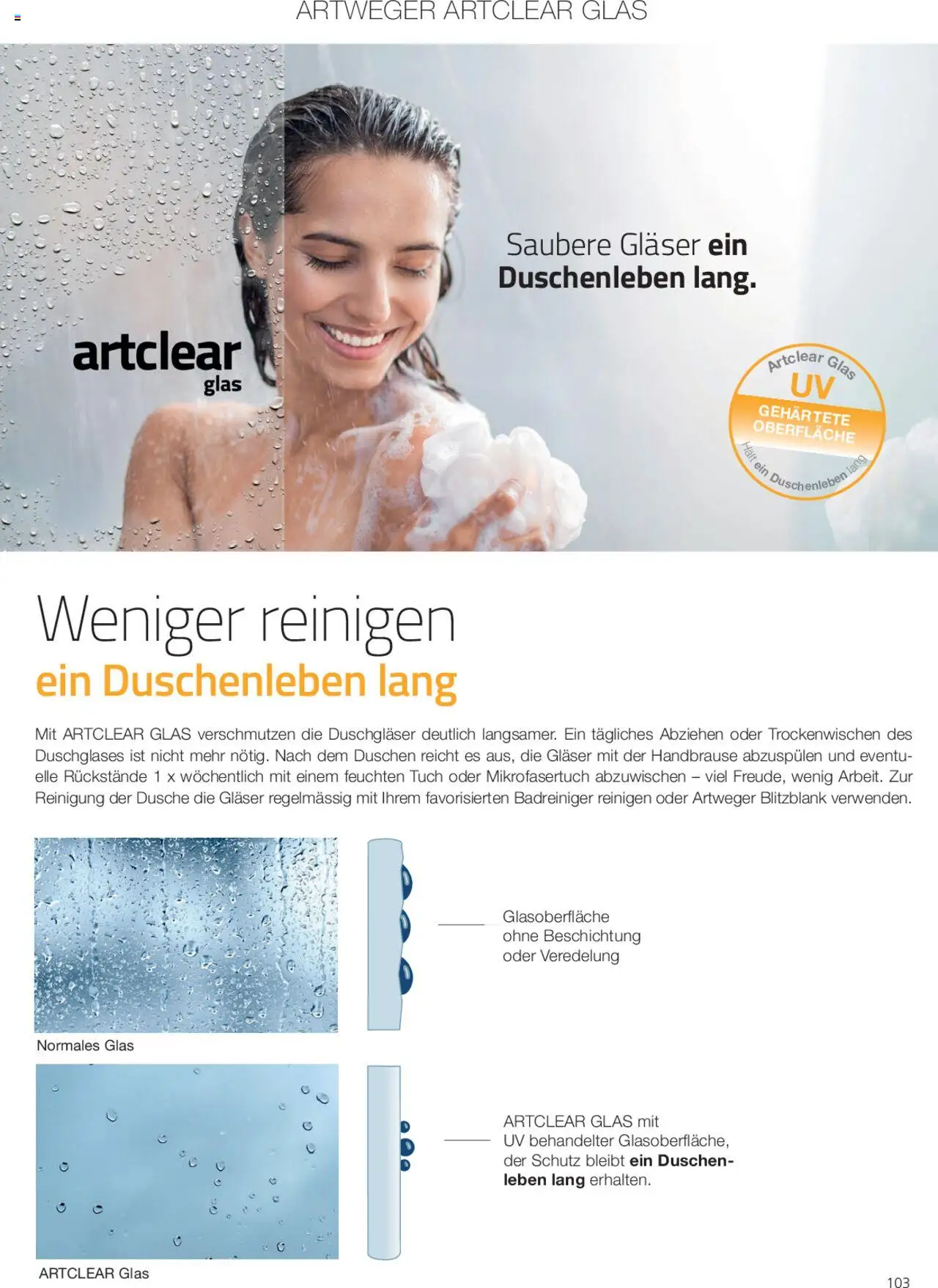 Fust Badezimmermagazin ab 05.05.2025 | Seite: 103 | Produkte: Dusche