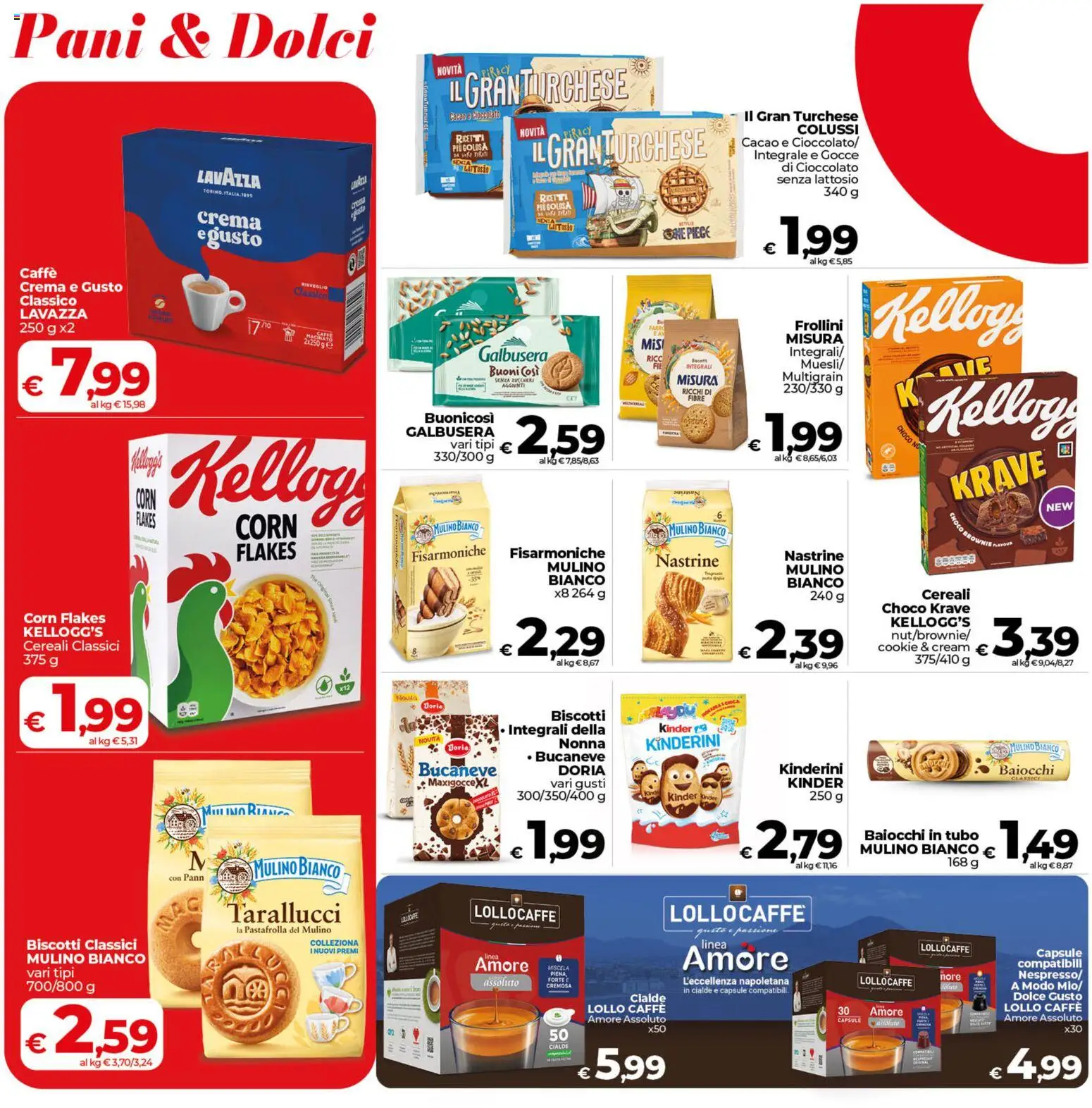 Volantino COOP del 17.04.2026 | Pagina: 14 | Prodotti: Cioccolato, Biscotti, Tubo, Cacao