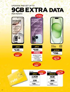 MTN specials catalogue – valid from 07.04.2026 | Page: 20 | Products: Data, Phone, Speaker, Battery