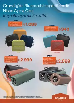 01.04.2026 tarihinden itibaren geçerli olan Arçelik kataloğu önizlemesi | Sayfa: 111 | Ürünler: Ses, Radyo, Hoparlör, USB