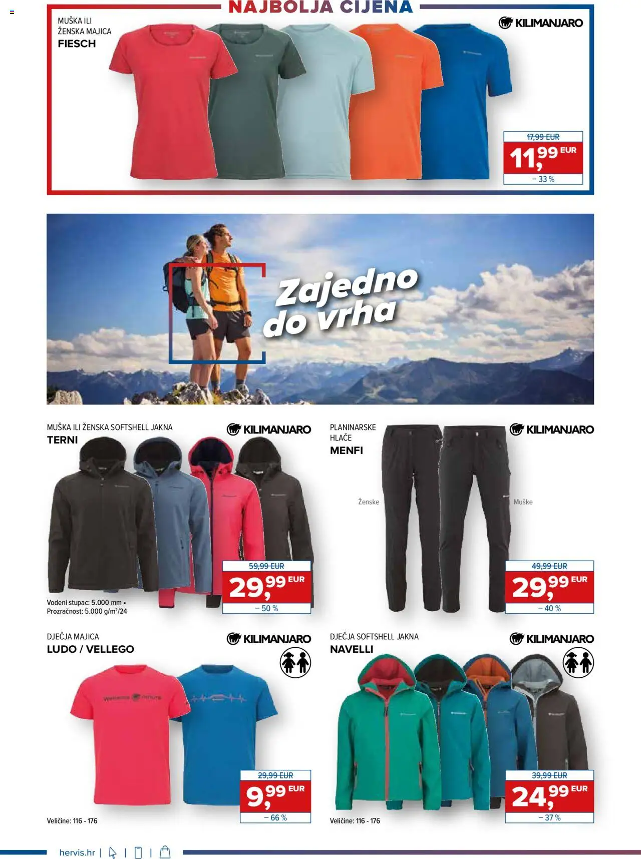 Hervis katalog | vrijedi od 27.08.2025 | Stranica: 8 | Proizvodi: Majica, Jakna, Hlače