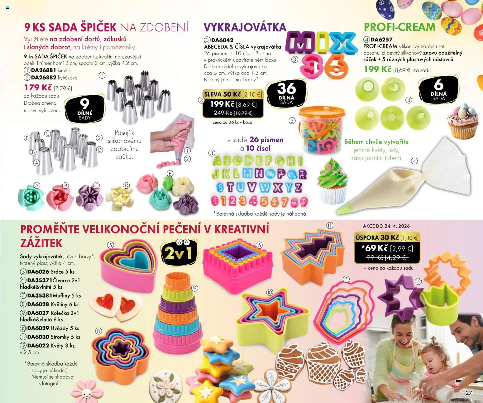 Nové Dedra akcie – leták je platný od 01.02.2026 | Strana: 27 | Produkty: Kvety