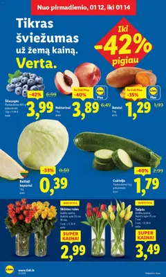LIDL leidinys galioja nuo 12.01.2026 | Puslapis: 6 | Prekių: Šilauogės