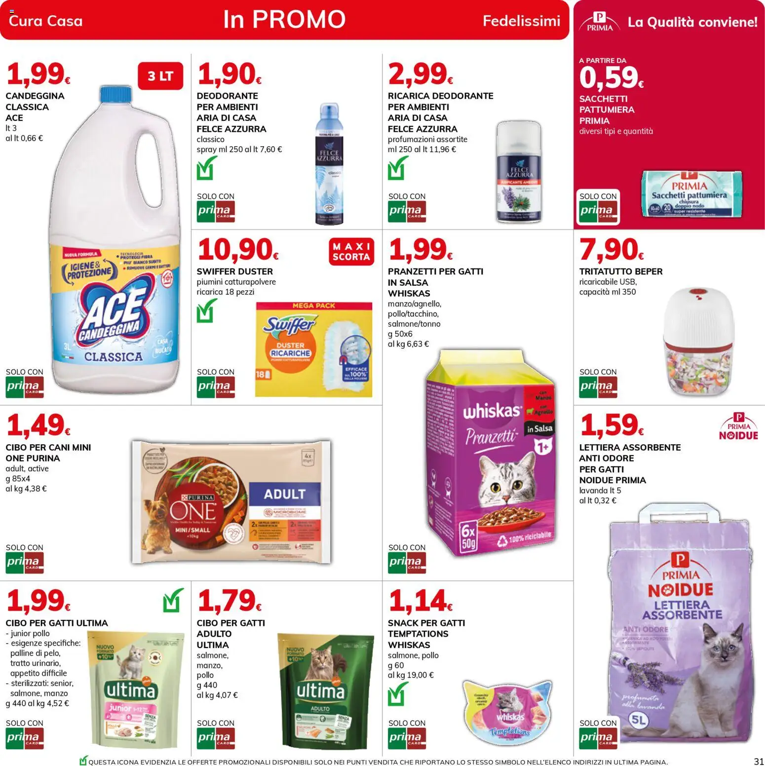 Volantino Basko del 24.02.2026 | Pagina: 31 | Prodotti: Pollo, Manzo, Tritatutto, Candeggina