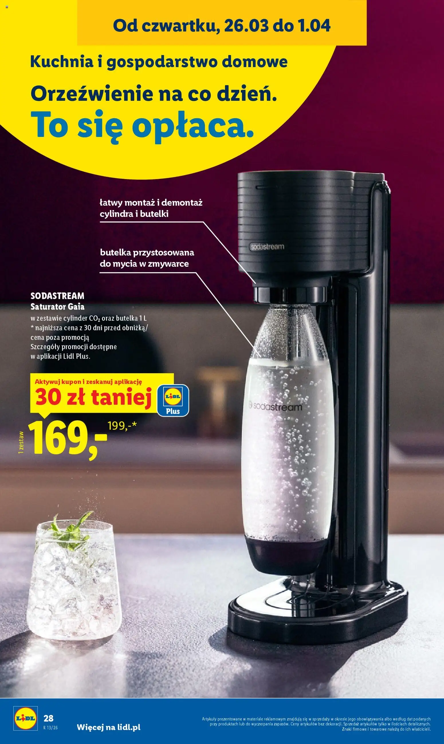 Lidl Polsko katalog od 23.03.2026 | Strana: 36 | Produkty: Sodastream