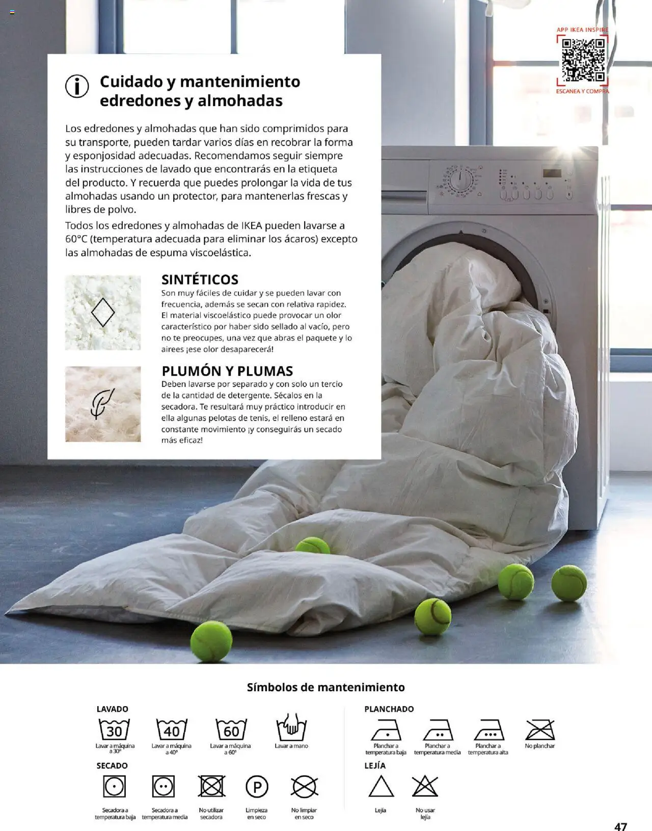 Catálogo IKEA Confort │ válido desde el 04.02.2025 | Página: 47 | Productos: Té, Secadora