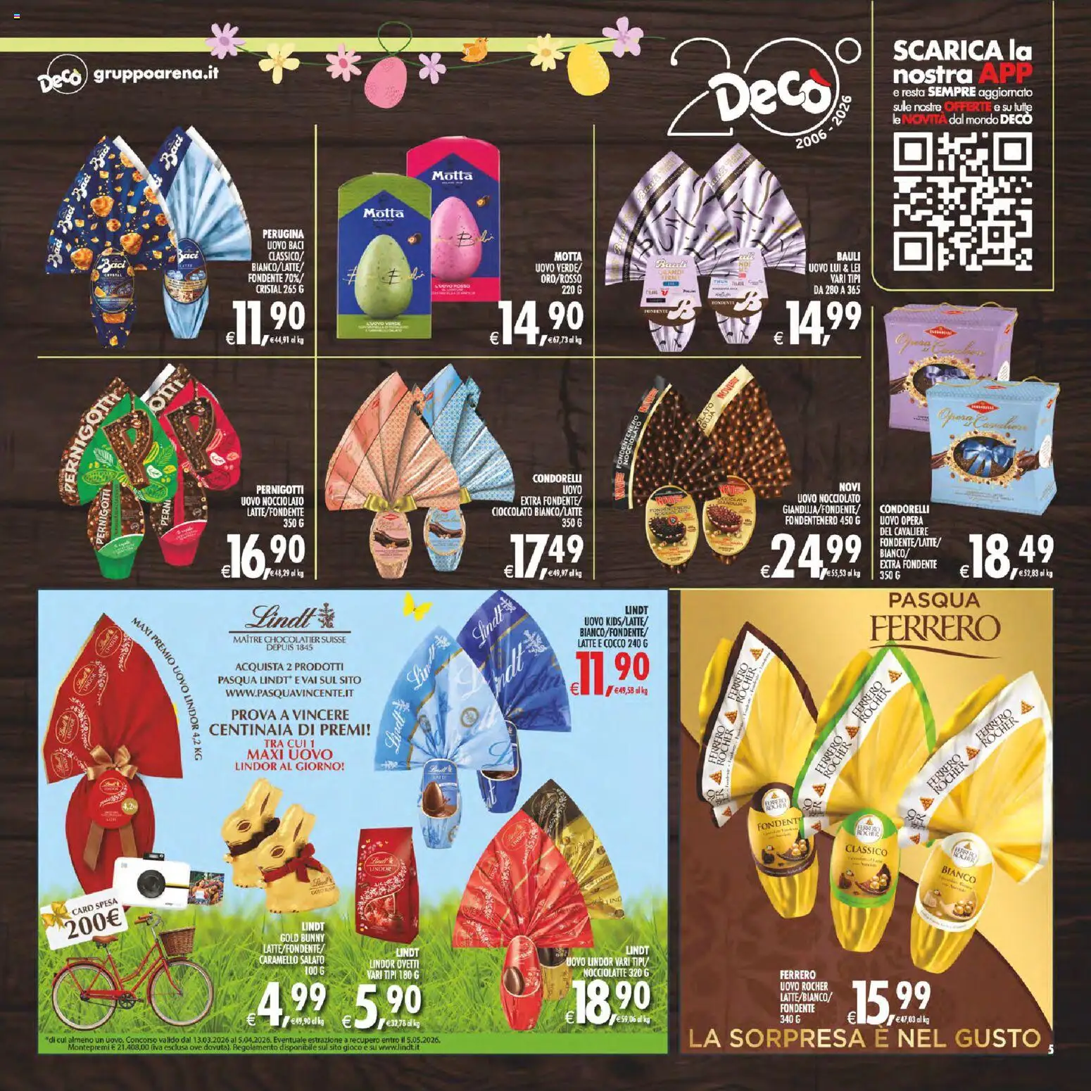 Volantino Decò del 27.03.2026 | Pagina: 5 | Prodotti: Cioccolato, Latte, Cocco, Gioco