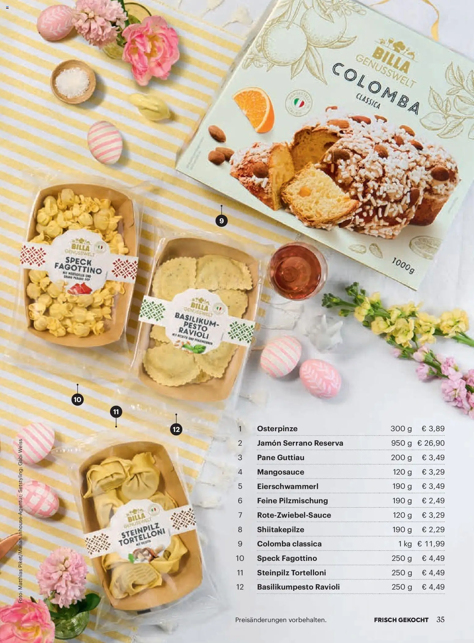 Billa  Frisch Gekocht gültig ab 01.03.2026 | Seite: 33