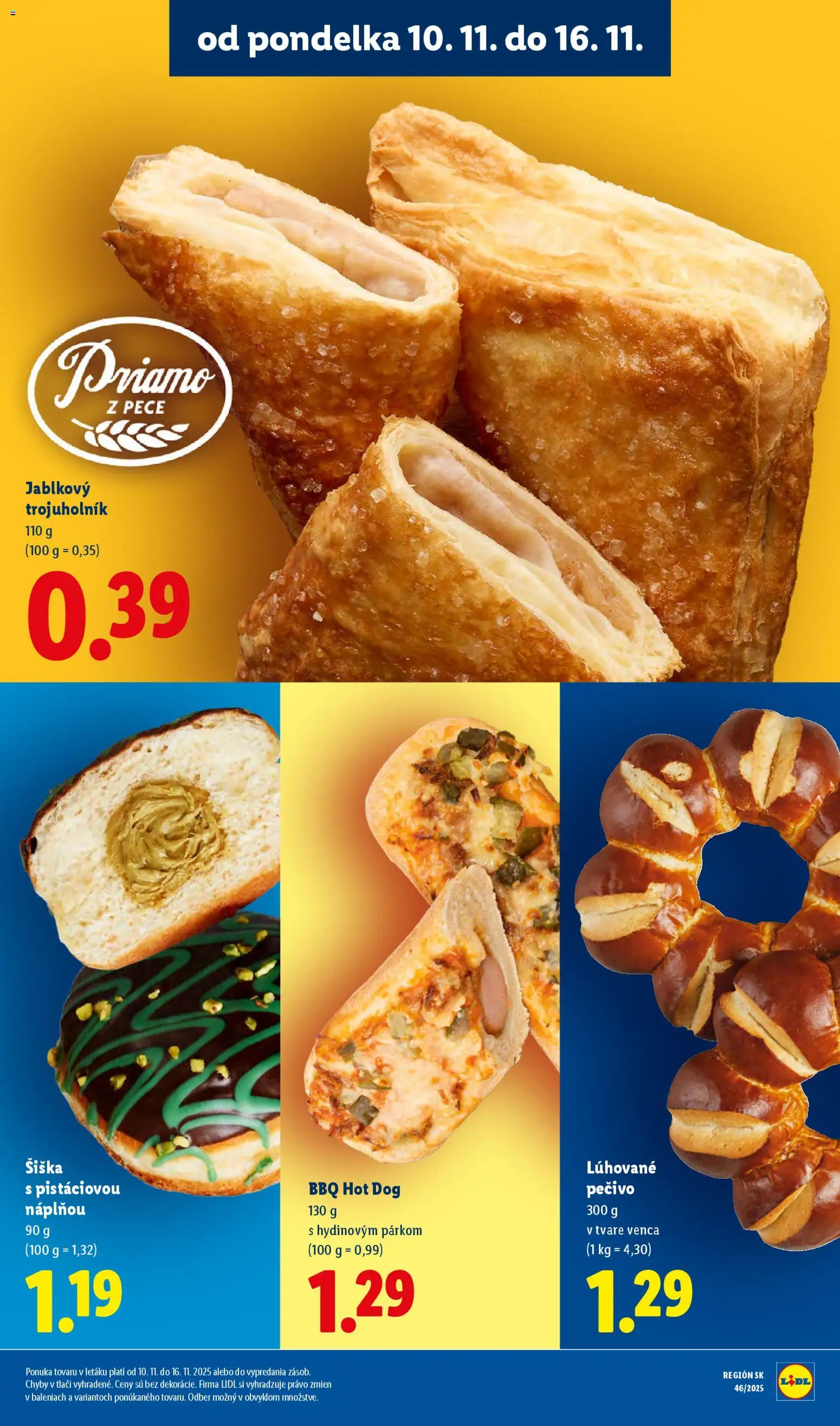 Nové Lidl akcie – leták je platný od 13.11.2025 | Strana: 59 | Produkty: Donut